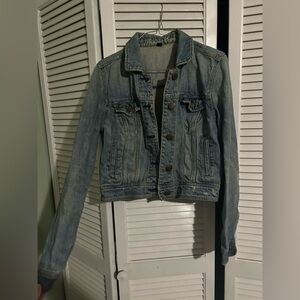 Y2K Light Wash American Eagle Jean Jacket